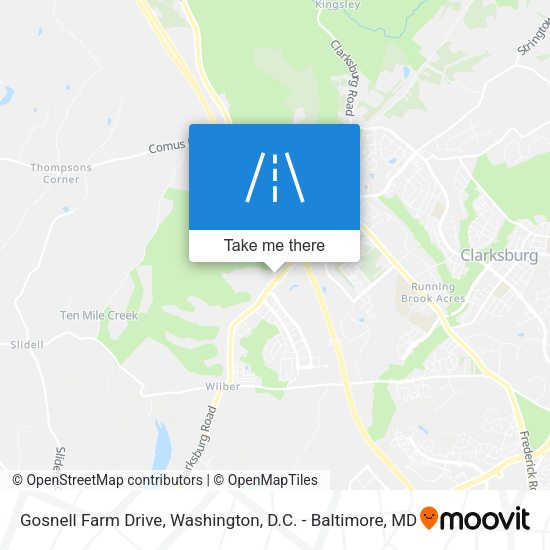 Gosnell Farm Drive map