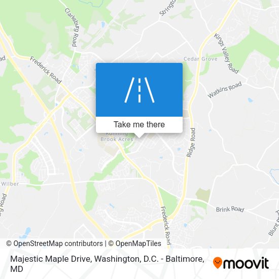 Mapa de Majestic Maple Drive