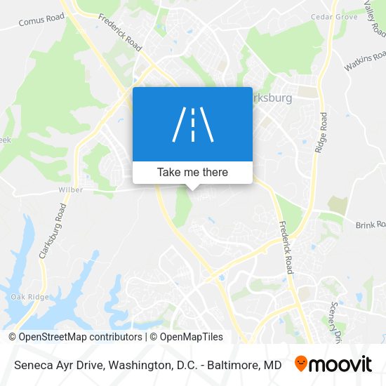 Seneca Ayr Drive map