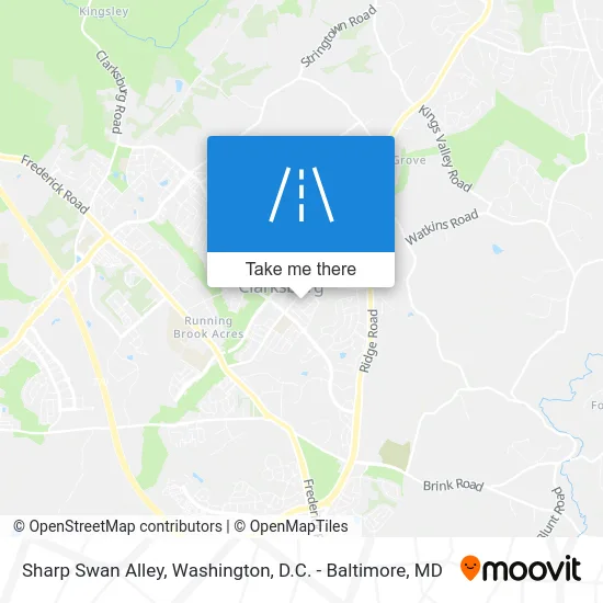 Sharp Swan Alley map