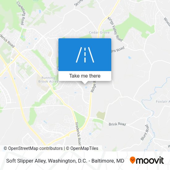 Soft Slipper Alley map