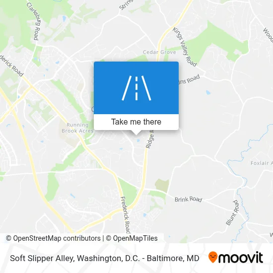 Soft Slipper Alley map