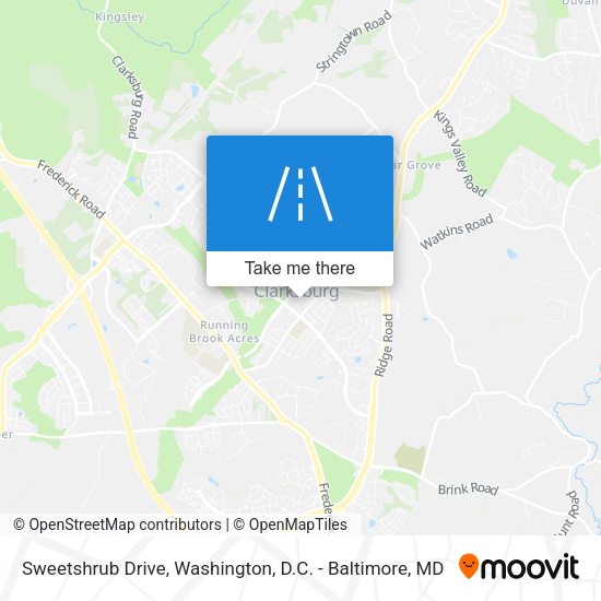 Sweetshrub Drive map