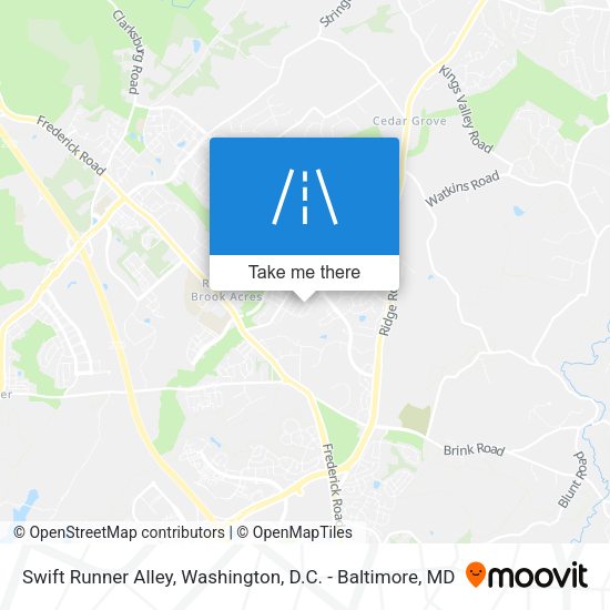 Mapa de Swift Runner Alley