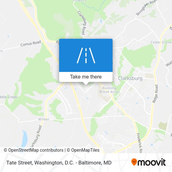 Tate Street map