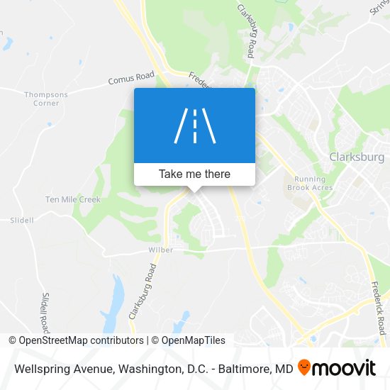 Mapa de Wellspring Avenue
