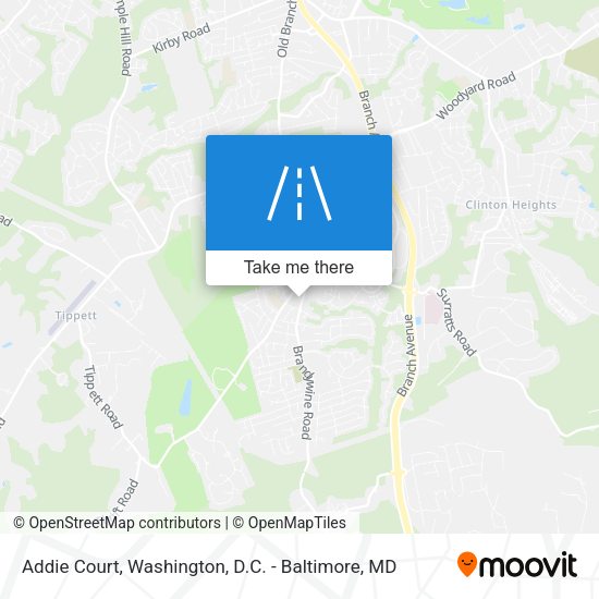 Addie Court map