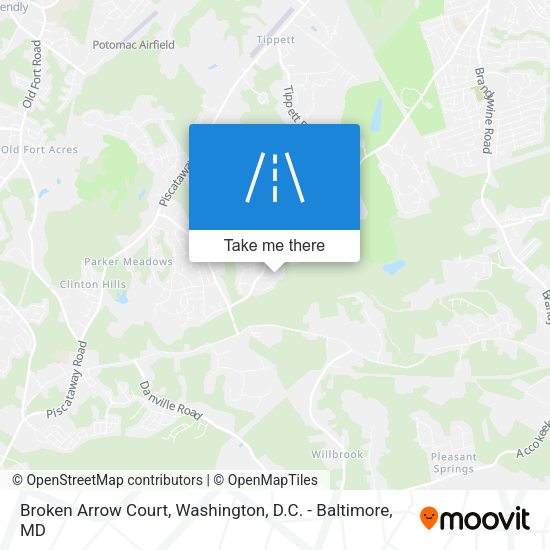 Broken Arrow Court map