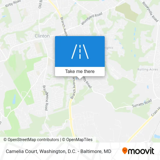 Camelia Court map