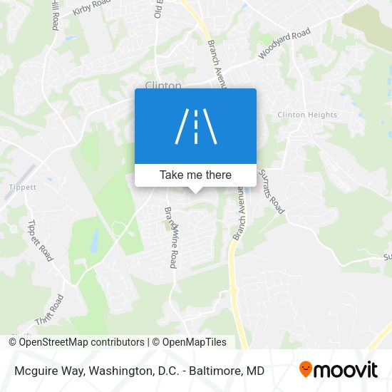 Mcguire Way map