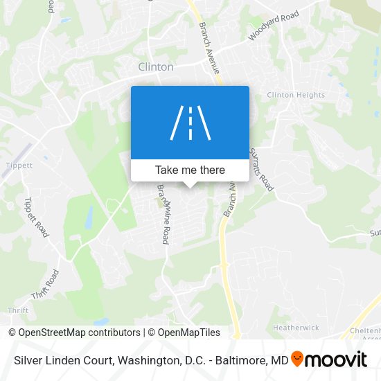 Mapa de Silver Linden Court