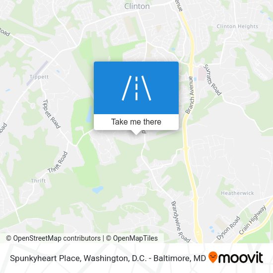 Mapa de Spunkyheart Place