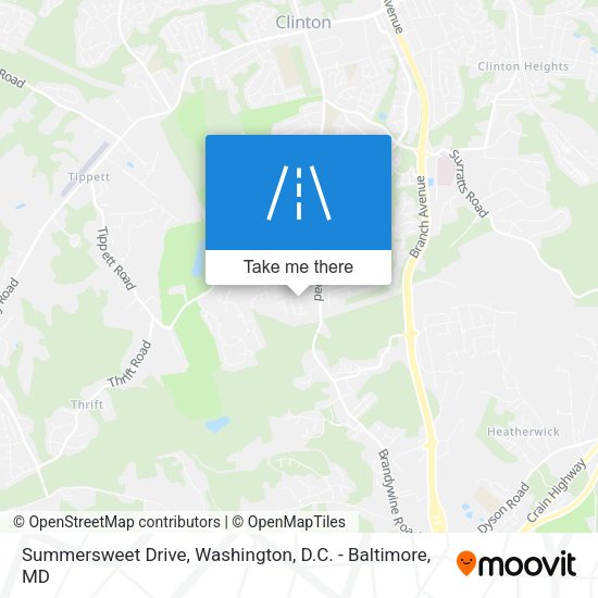 Summersweet Drive map