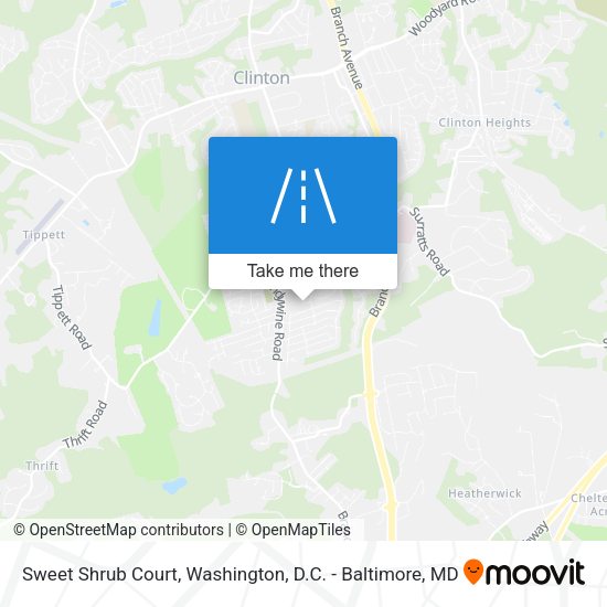 Sweet Shrub Court map