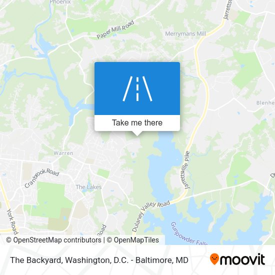 The Backyard map
