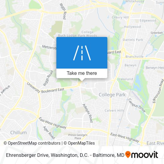 Mapa de Ehrensberger Drive