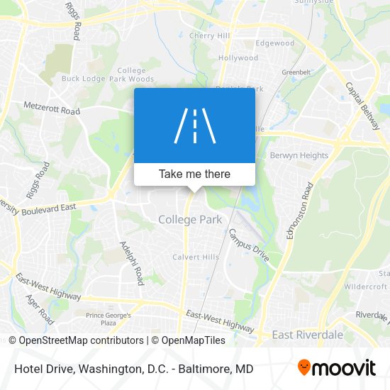 Hotel Drive map