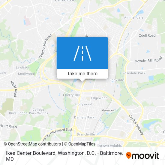 Ikea Center Boulevard map