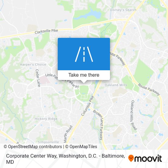 Corporate Center Way map