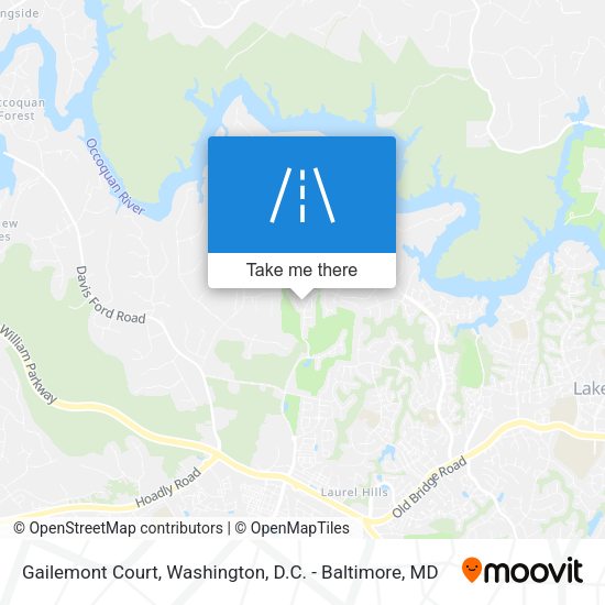 Mapa de Gailemont Court