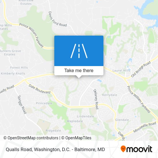 Qualls Road map
