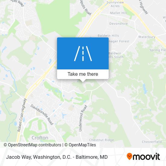 Jacob Way map