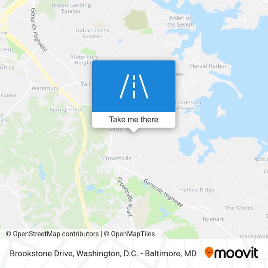 Brookstone Drive map