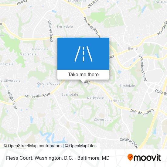 Fiess Court map