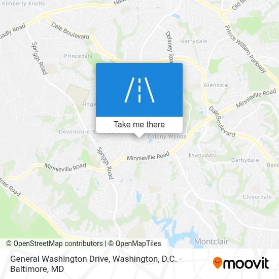 General Washington Drive map