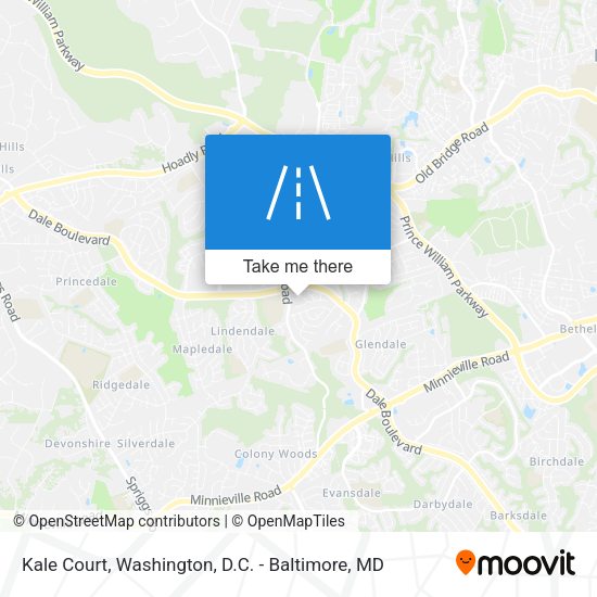 Kale Court map