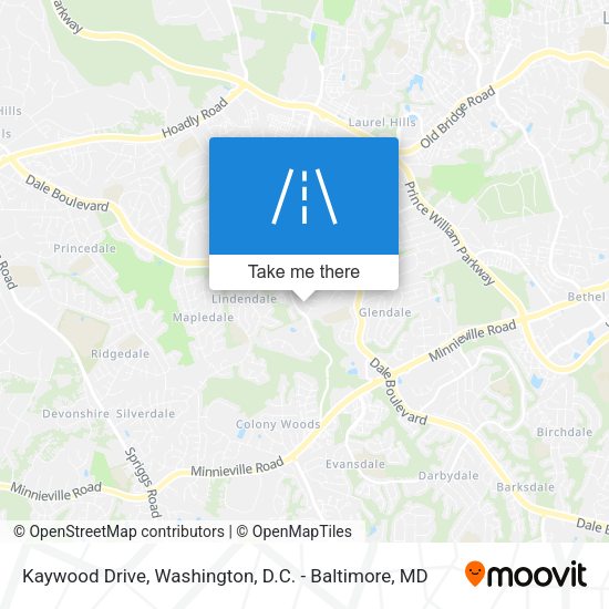 Mapa de Kaywood Drive