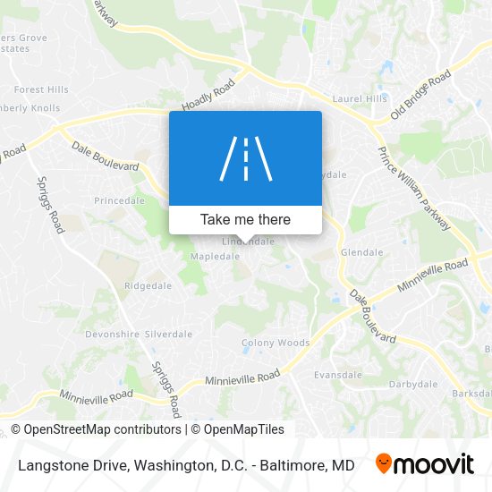 Mapa de Langstone Drive