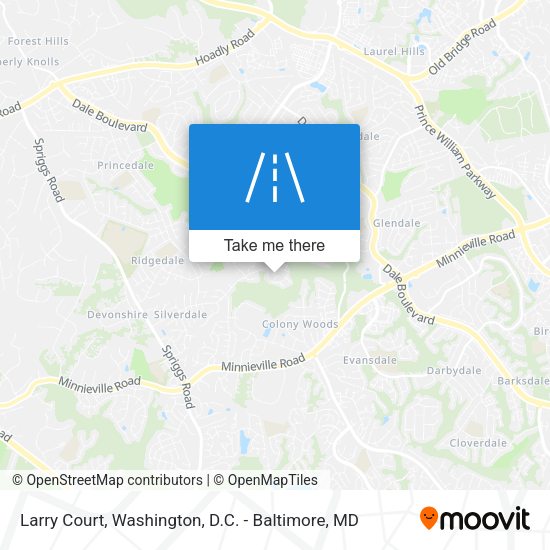 Mapa de Larry Court