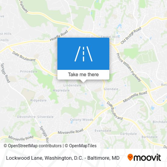 Mapa de Lockwood Lane