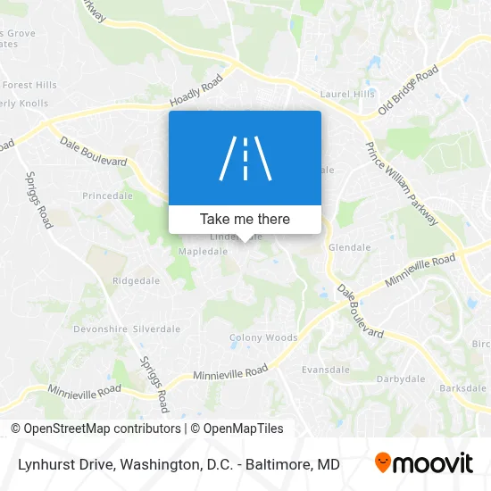 Lynhurst Drive map