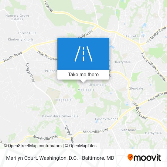 Mapa de Marilyn Court