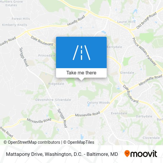 Mapa de Mattapony Drive
