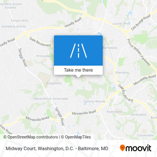 Midway Court map