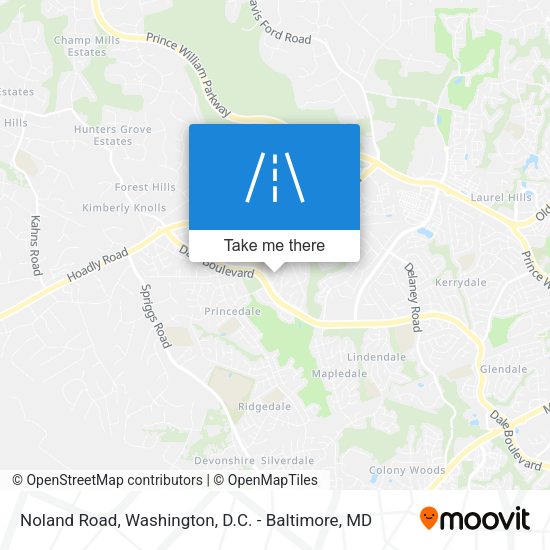 Noland Road map