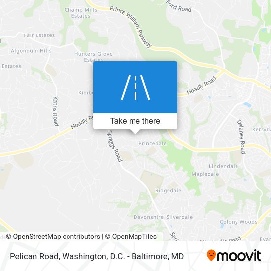 Pelican Road map