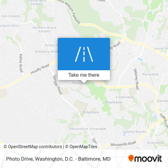 Photo Drive map