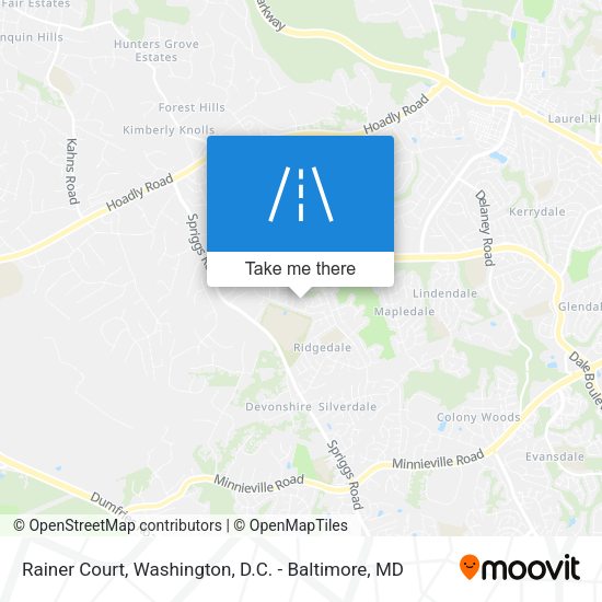 Rainer Court map