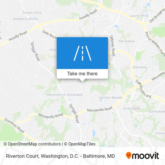 Riverton Court map