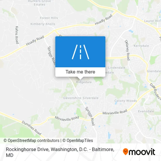 Rockinghorse Drive map