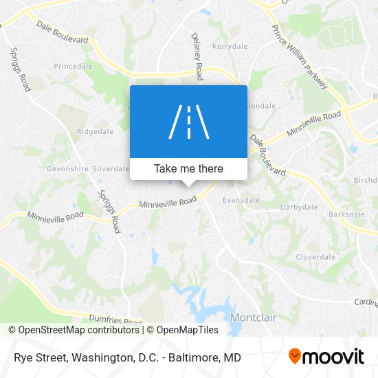Rye Street map