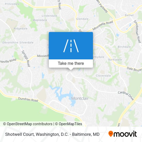 Shotwell Court map
