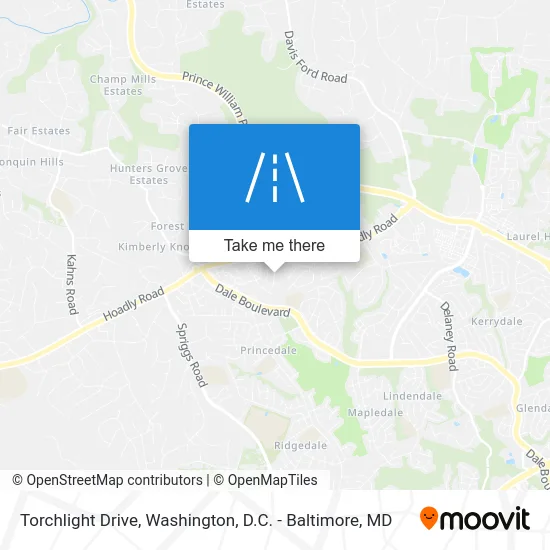 Torchlight Drive map