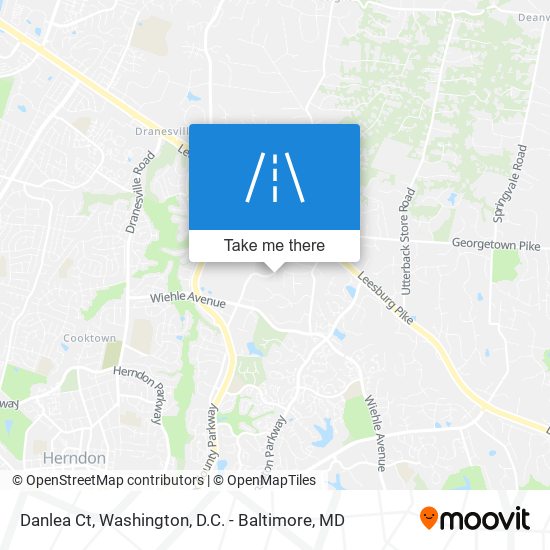Danlea Ct map