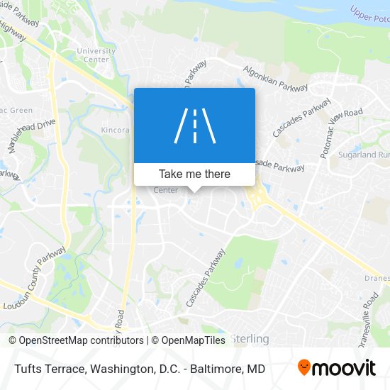 Mapa de Tufts Terrace