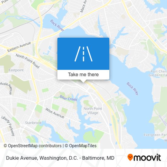 Dukie Avenue map